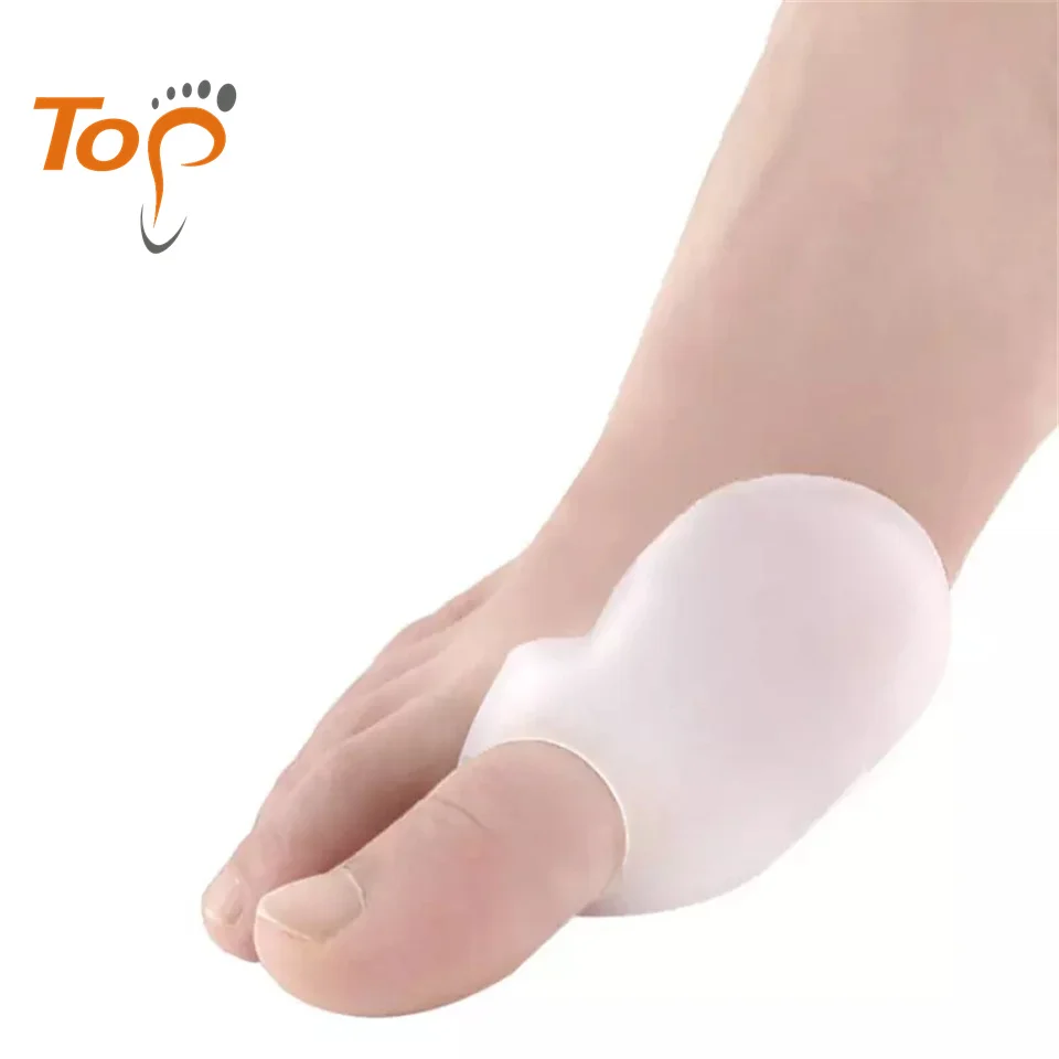wholesale medical Silicone gel toe protectors big toe nail  bunion toe separator
