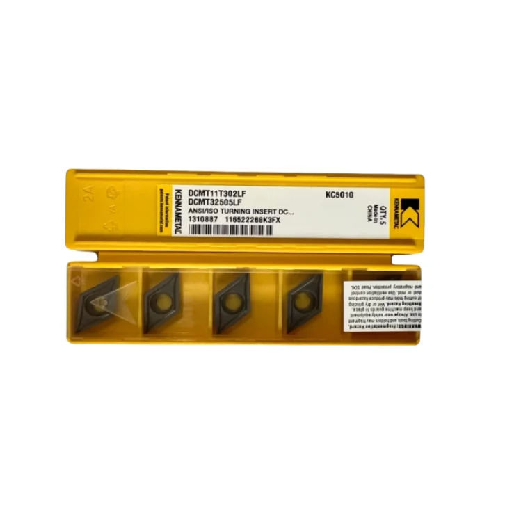 Карбидное лезвие Kennametals DCMT11T302 11T304 11T308-LF KC5010 режущие инструменты CNC токарные вставки