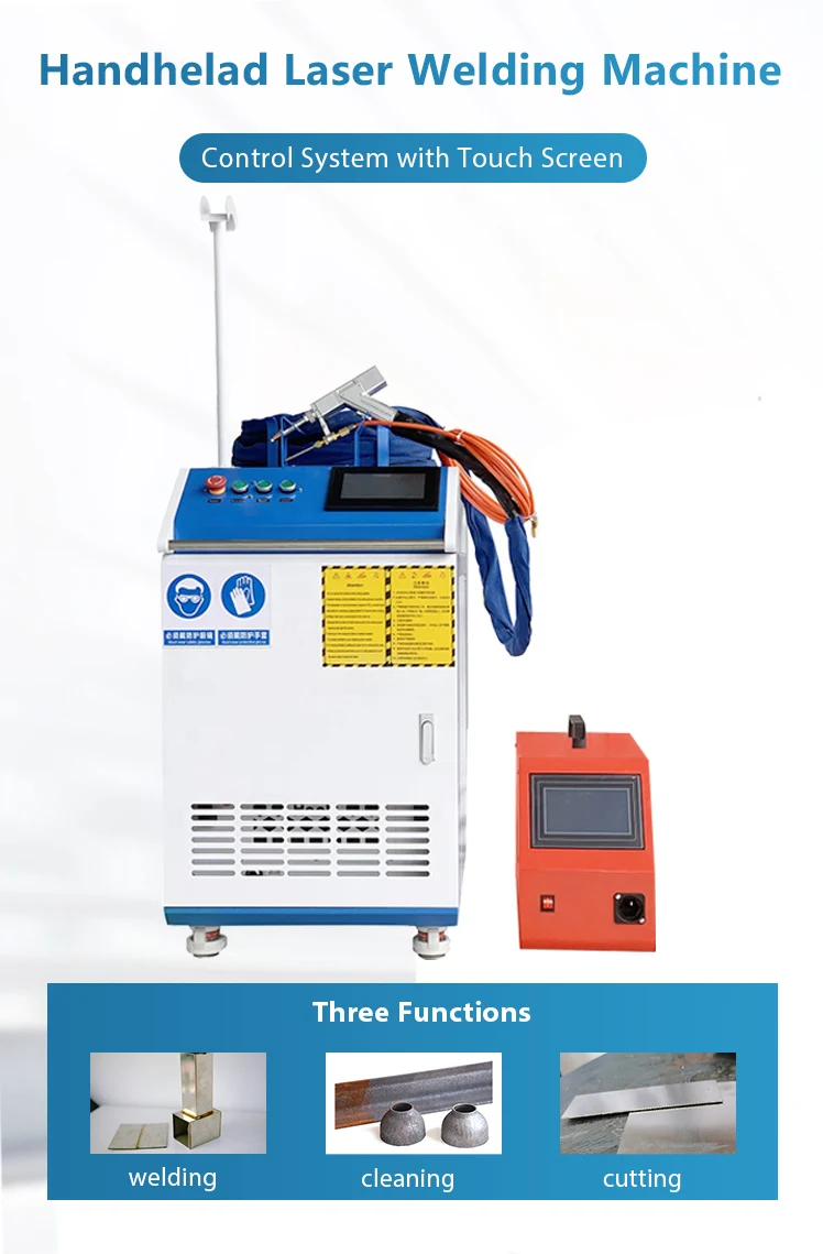 BEST Fiber Laser Three in One Handheld 2000w 1500w 3000w Laser Welding Cleaning and Cutting 3 in One Machine