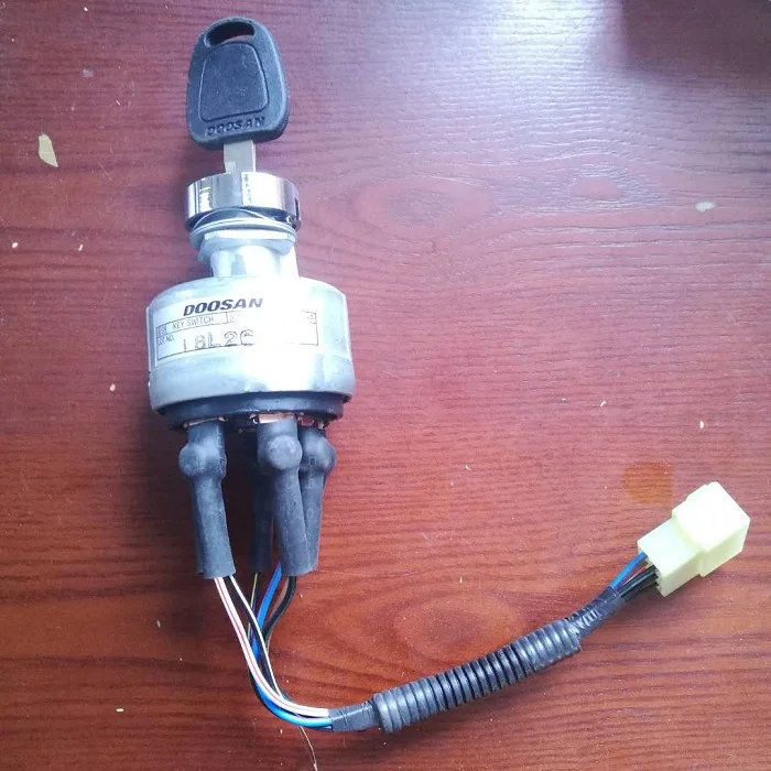 Doosan Daewoo Excavator  Start Switch  ignition Switch OEM