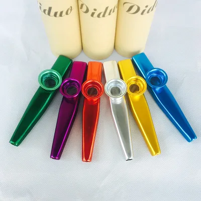  Высококачественный металлический музыкальный инструмент Kazoo для