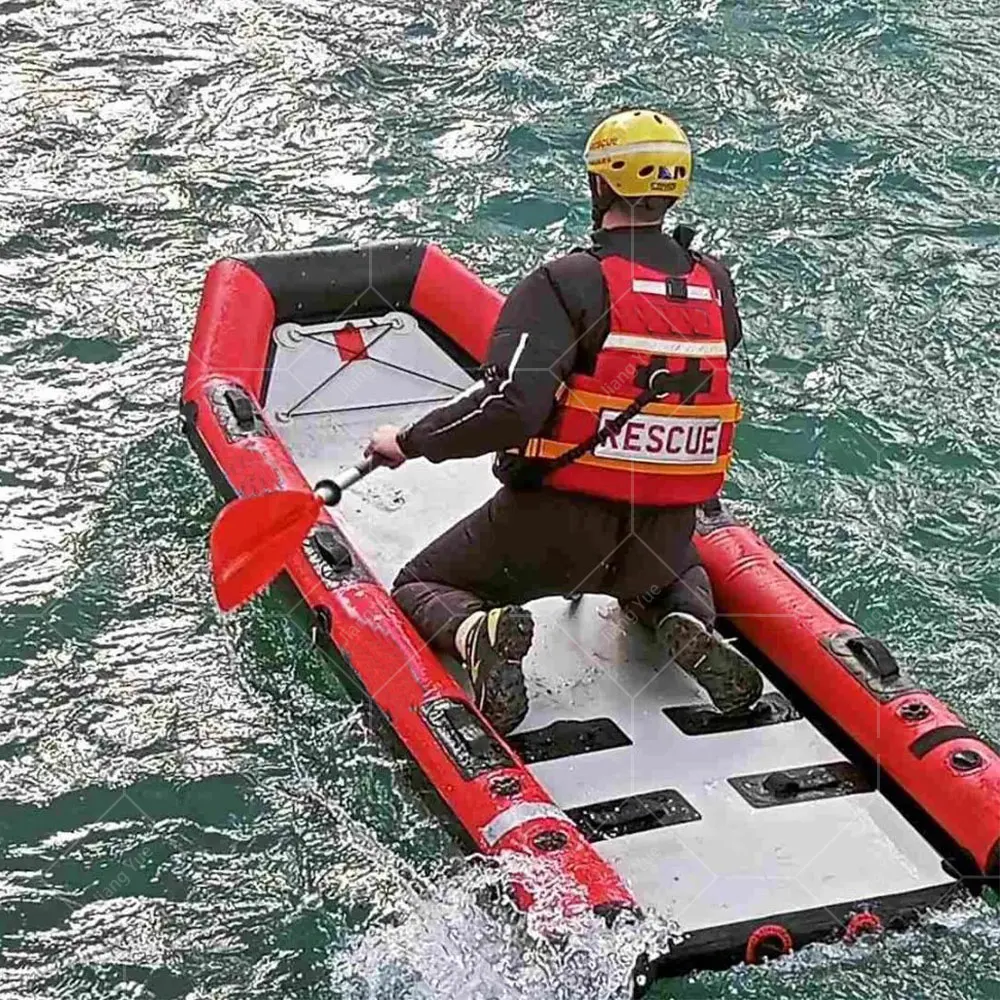 Popular Sale Good Quality Inflatable Boat Inflatable Rescue Fishing Pontoon Boat Dinghy Jet Ski Rescue Sled