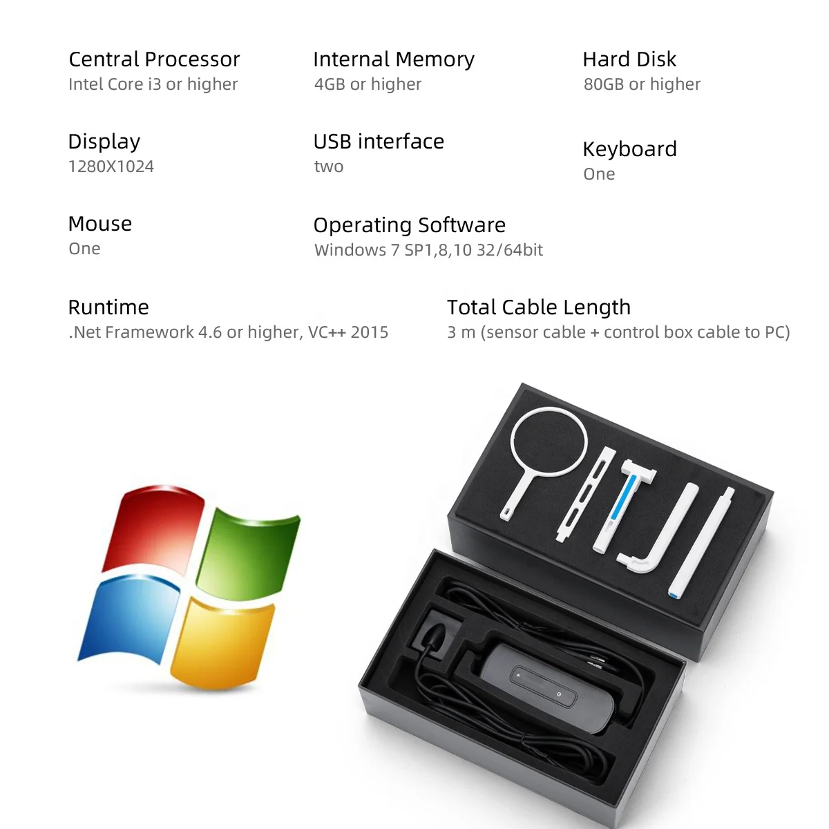 Dental X Ray Intraoral Imaging Sensor Dental RVG Sensor