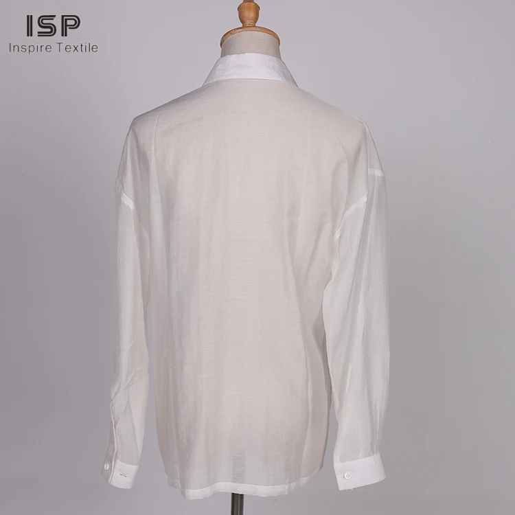 Сделано в Китае Экологически чистая окрашенная 85% Тенсел 15% нейлоновая ткань для рубашек