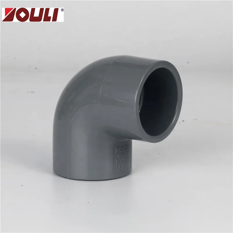 
PVC Fittings Elbow CPVC 90deg & 45deg Elbow DIN and ASTM available 