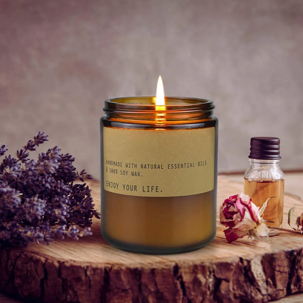 Factory wholesale 4oz best cheap relaxing scented candles set of 2 gifts for women Christmas in tin jar packaging