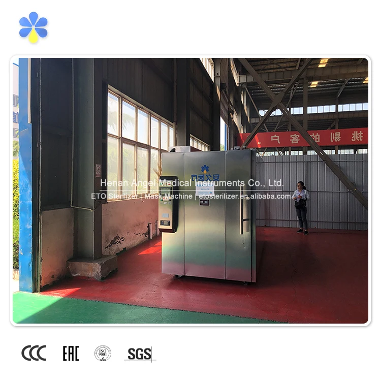 
Large capacity sterilizer eto gas sterilization chamber 