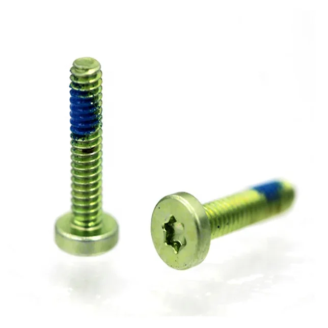 button head thread lock screws torx with nylok