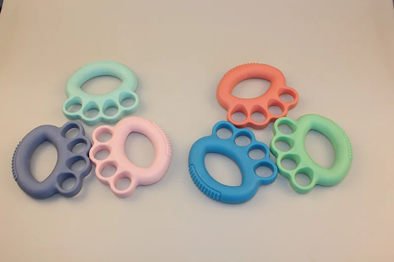 High Quality Silicon Ring Portable Finger Exerciser Finger Force Exercise Trainer Training Stretcher Hand Grip