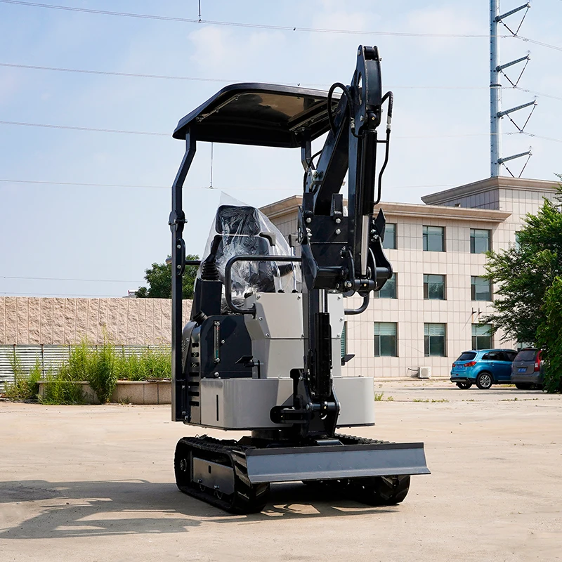 Мини-небольшой микро-гусеничный экскаватор машина 1 т мини-экскаватор