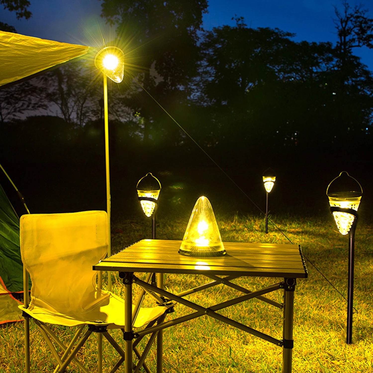 New Product Round Acrylic Professional Waterproof 5W Rgb Outdoor Garden Led Solar Lawn Light