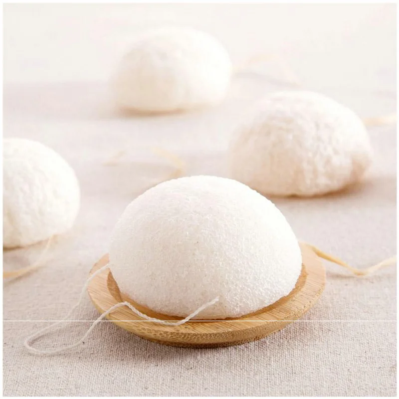 Konjac Sponge Organic 100% Natural Sponges Konjac With Private Label