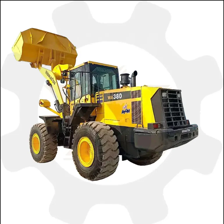 Высокоэффективный Колесный погрузчик Komatsu Wa380 колесный Wa380-3 Wa380-6