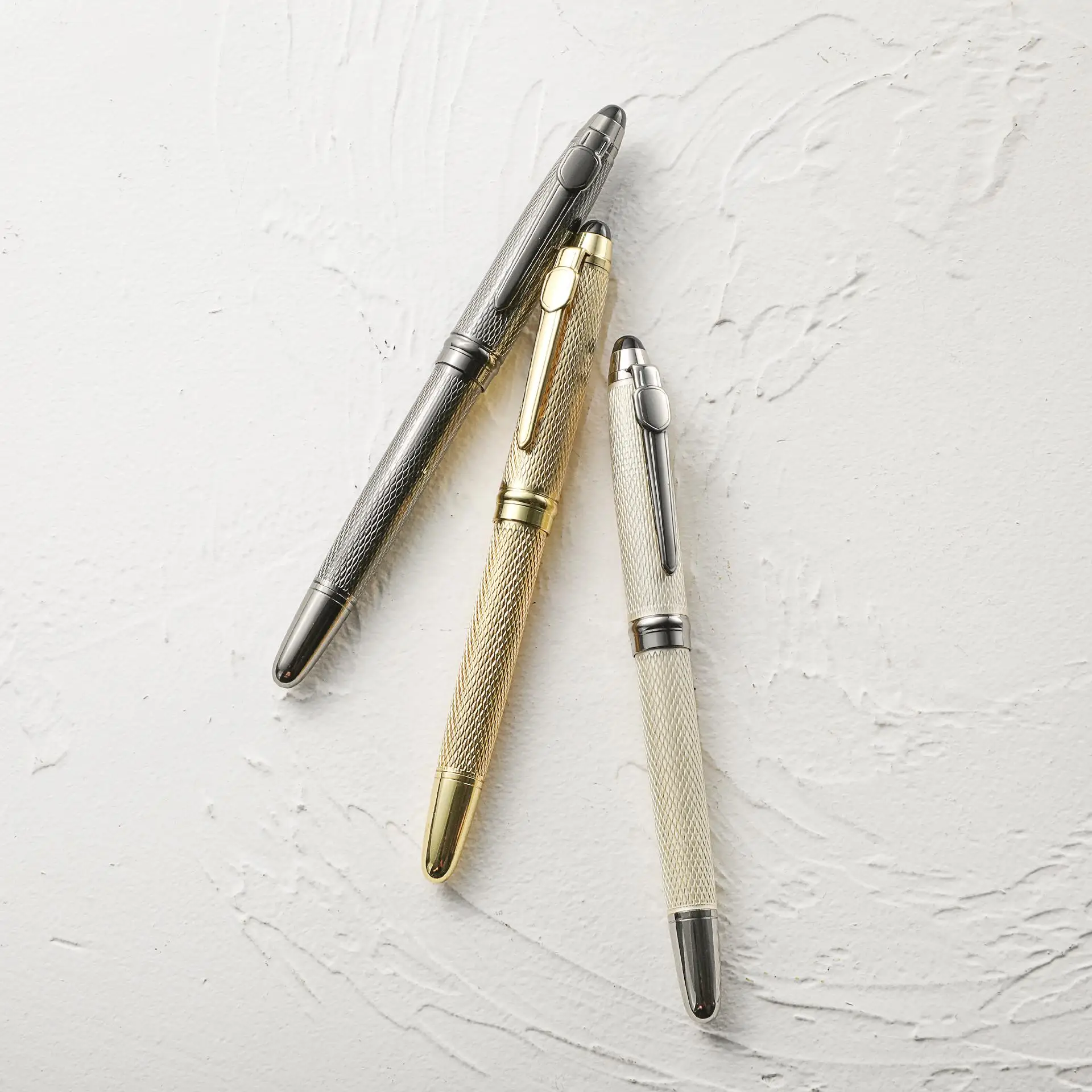 Maxery High Quality Luxury Brass Fountain Pen with Different Color Fountain Pen as Special Gift Stationery