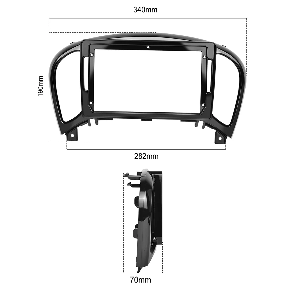 Podofo Android Car Stereo 4+64G 9' Carplay Android Auto For Nissan Infiniti ESQ/Nissan JUKE 2014 IPS DSP GPS RDS WIFI Wholesale