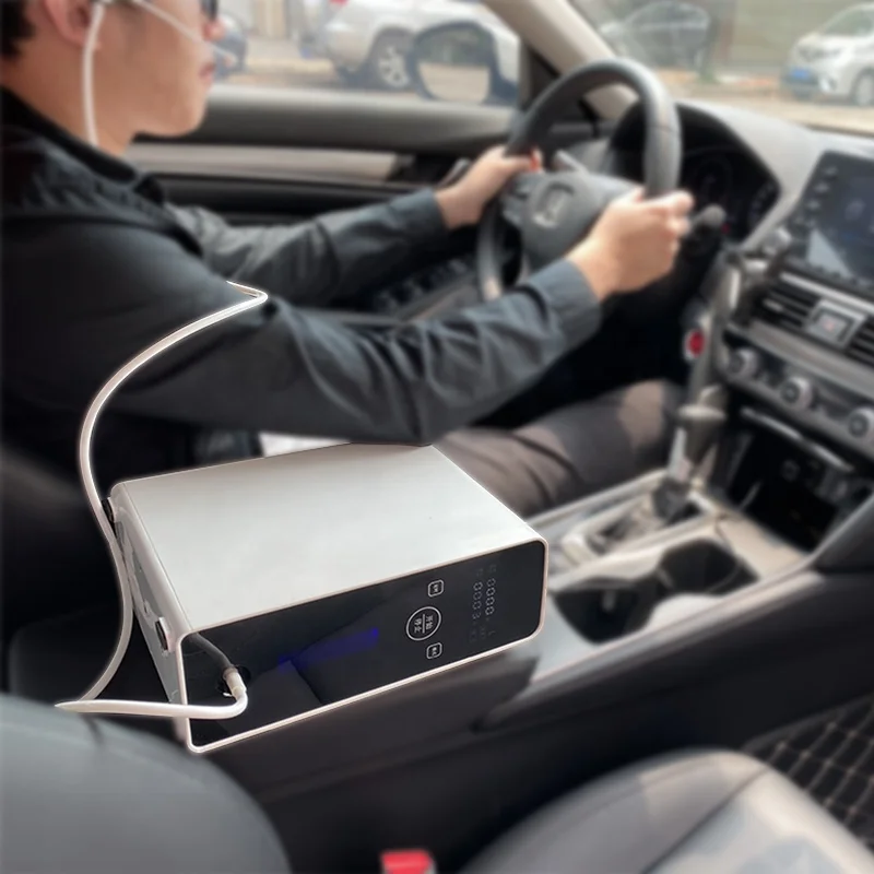  Домашний портативный кислородный концентратор 1-2L с большим потоком регулируемый низким уровнем шума