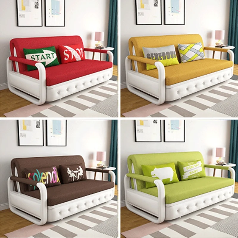 
Lowest wholesale factory price lounge sofa bunk cum fold bed with storage 556 