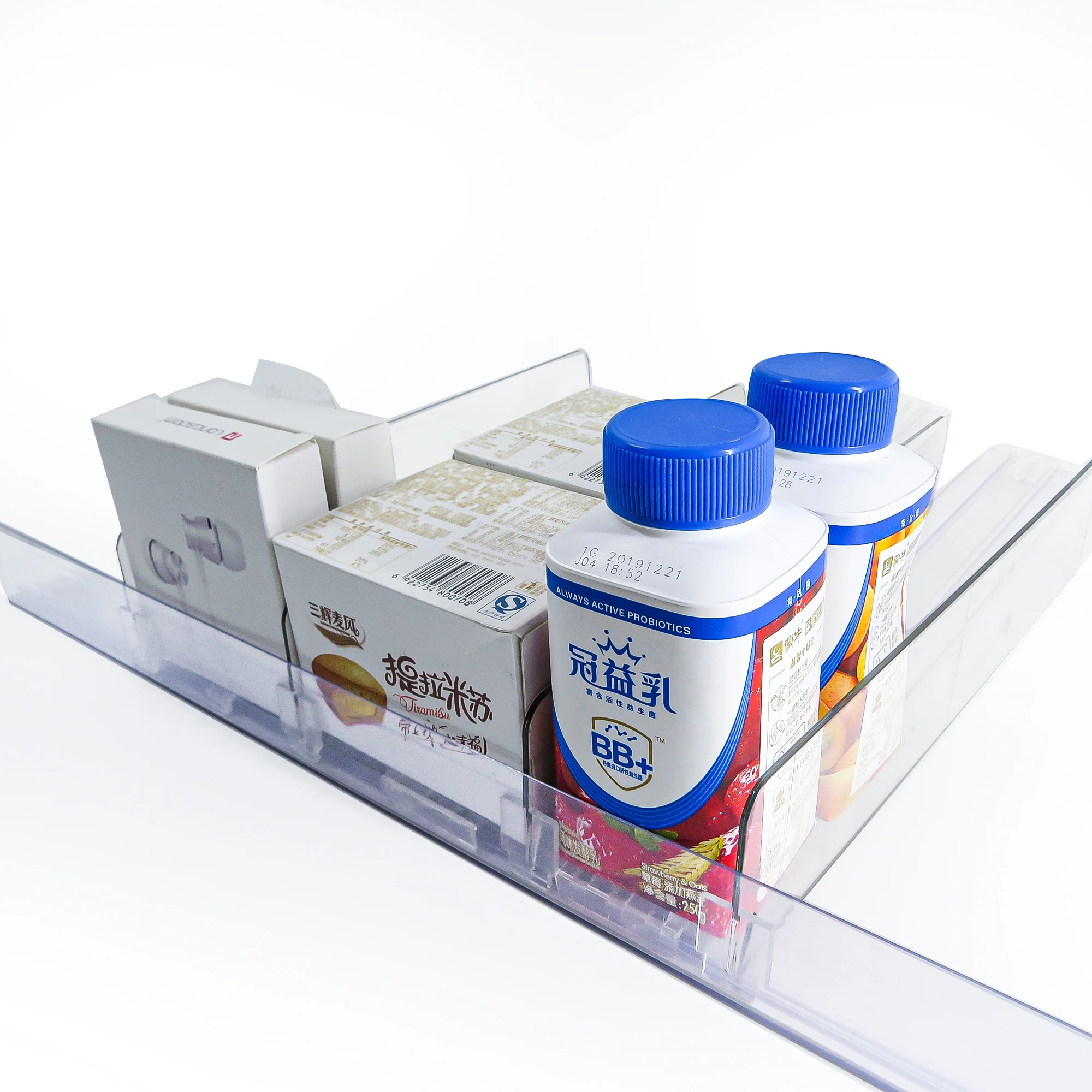 Free Sample Wholesale L Shape Plastic PVC Shelf Divider Supermarket Warehouse