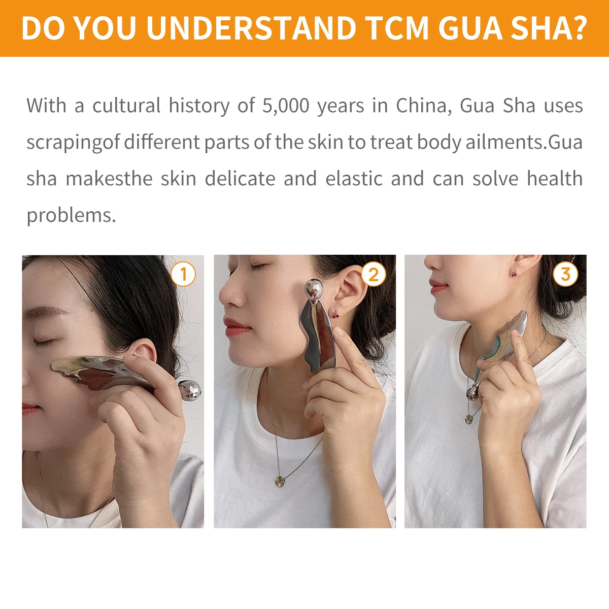 metal Eye Massage Roller Fish Scraping Muscle Gua Sha Stainless Steel guasha massage Guasha Board