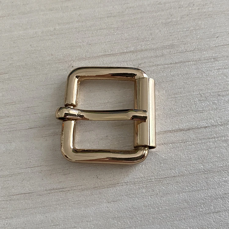 Factory direct wholesale custom metal zinc alloy single roll belt buckle pin buckle accessories
