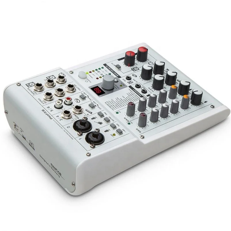 Professional Audio Mixer Mini With Low Price For Live Broadcasting