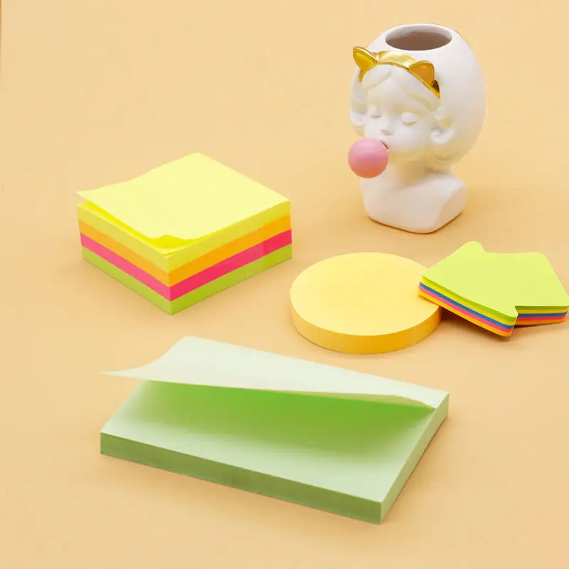 Odm Oem Post Note It Office Stationery Supplier Wholesale Custom Shaped Note Sticky Notes Notepads