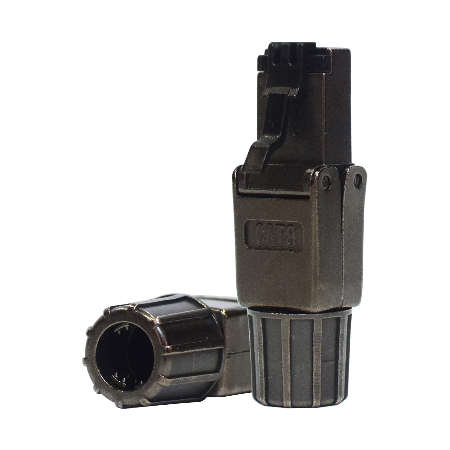 FTP Toolless Rj45 Модульный штекер 8P8C экранированный Cat7 Cat8 коннектор