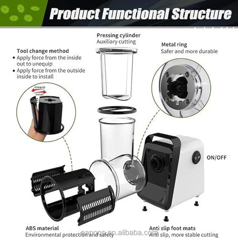 Multifunction automatic home  kitchen shred shaving salad maker proccesser vegetable cutting cutter slicer machine