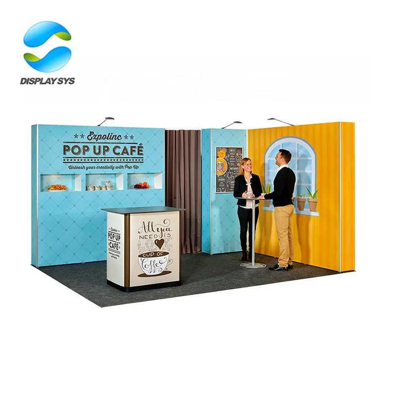 High Quality Cheap Price one show exhibit booth 10 x 20 exhibit booths