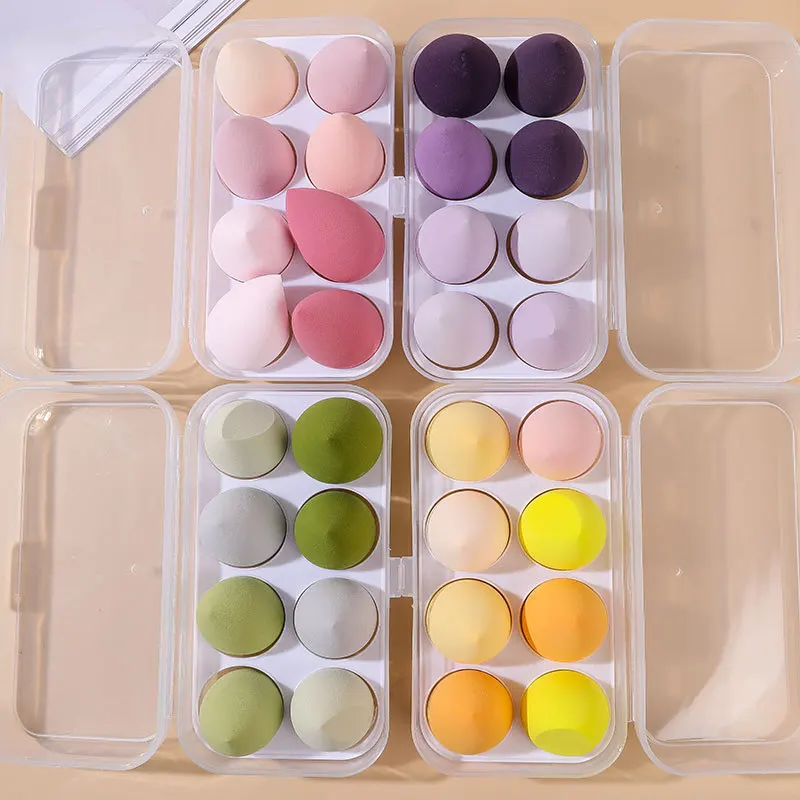 New Product Makeup Sponge Blender LOW MOQ Colorful Make Up Sponge Latex Free Makeup Sponge Puff Private Label