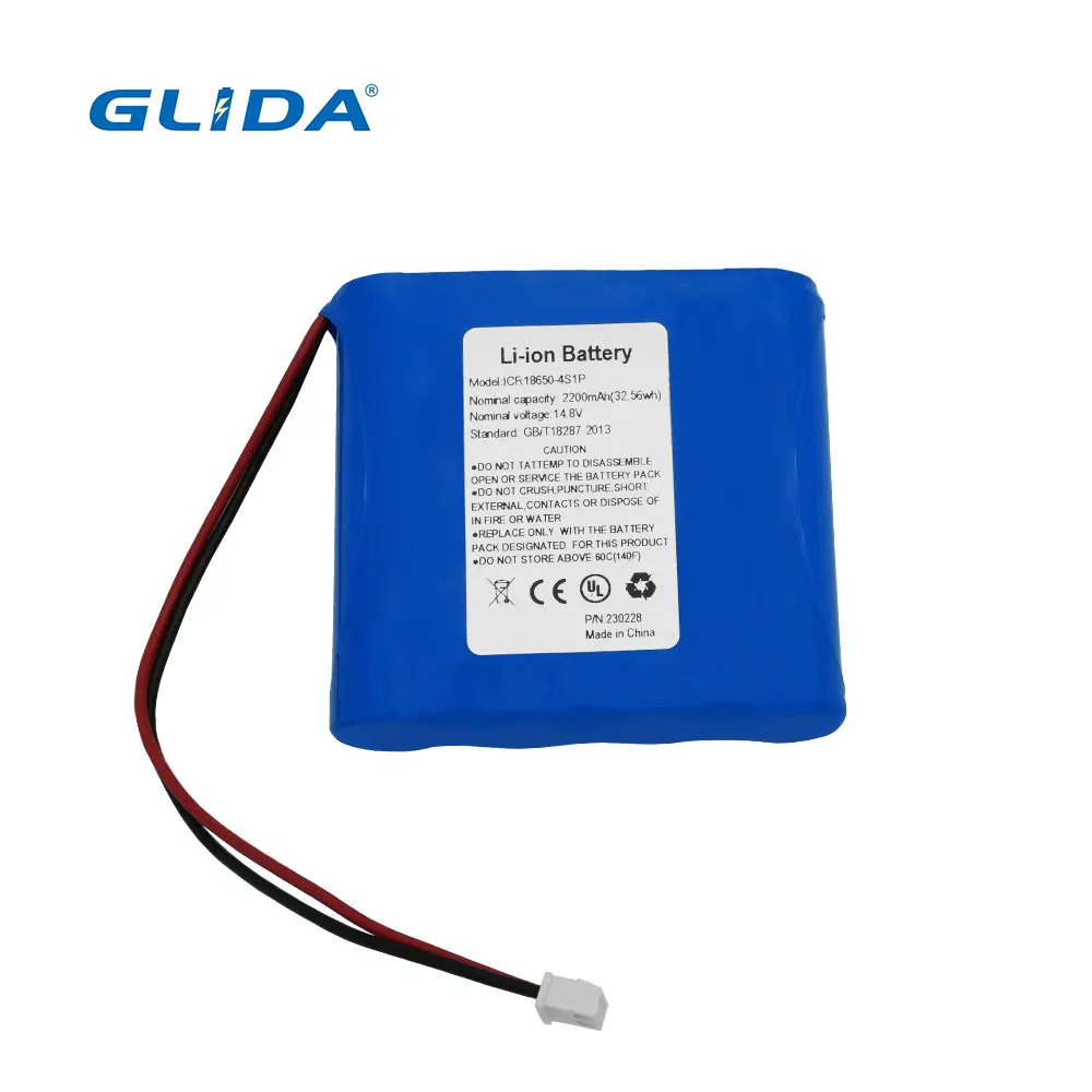 18650 2200mah 3.7v High Capacity Size  Rechargeable Small Lithium  Battery Cells Pack