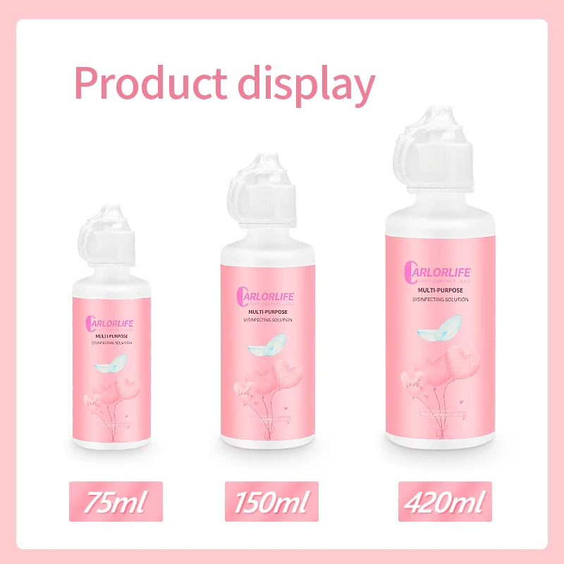 contact lenses solution 120ML/360ml Wholesale Cheap Color contact lens solution