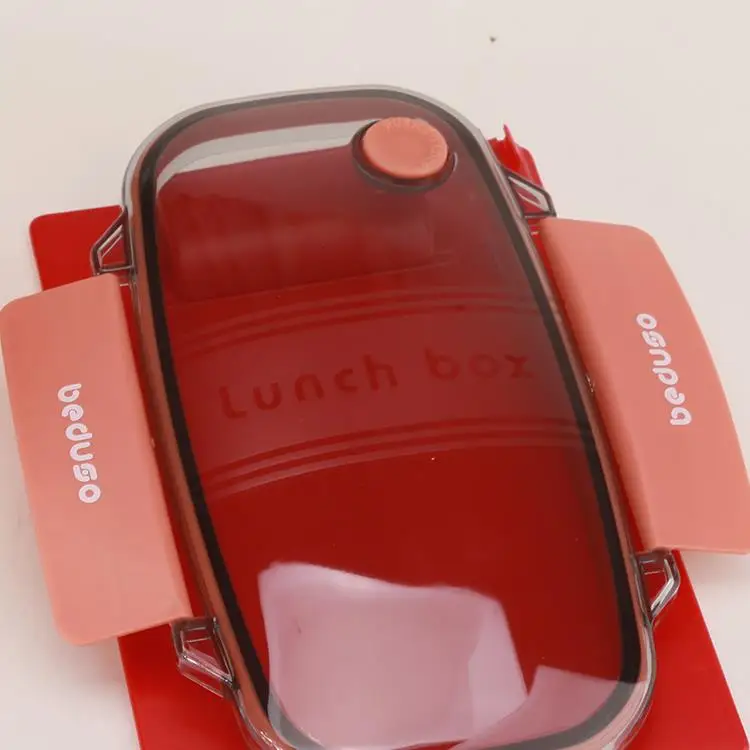 950ML Two layers Kids Adults Plastic lunch box bento food container