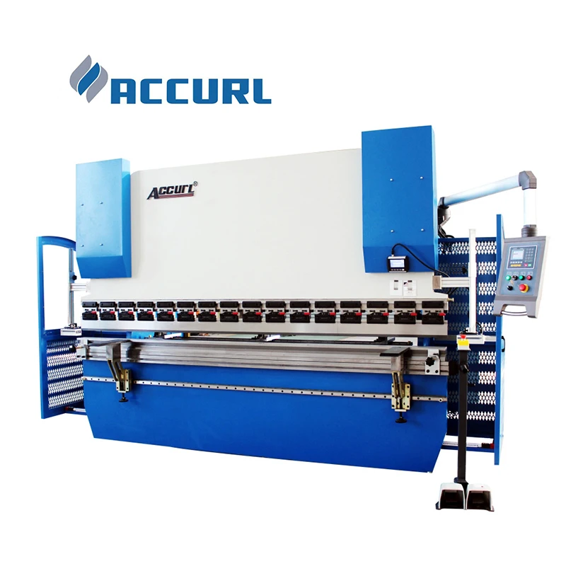 Accurl 100T/2500mm Metal Steel Sheet Plate Bending Machine NC Hydraulic Press Brake for Metal with E200p control system