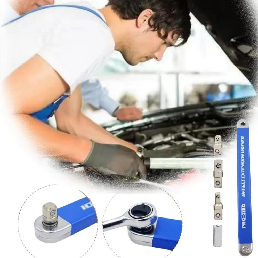 2024  Car repair tools popular design high carbon steel offset extension wrench for car