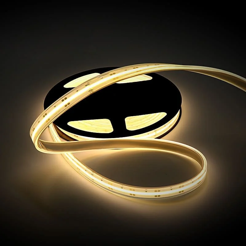 5V 12V 24V cob led strip light outdoor waterproof white red green ice blue amber pink purple rgb dimmable 110V 220V led strips