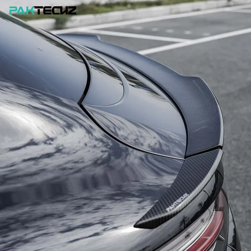 Задний спойлер из углеродного волокна Paktechz prepeg для багажника Porsche Cayenne Coupe 2018 - 2024