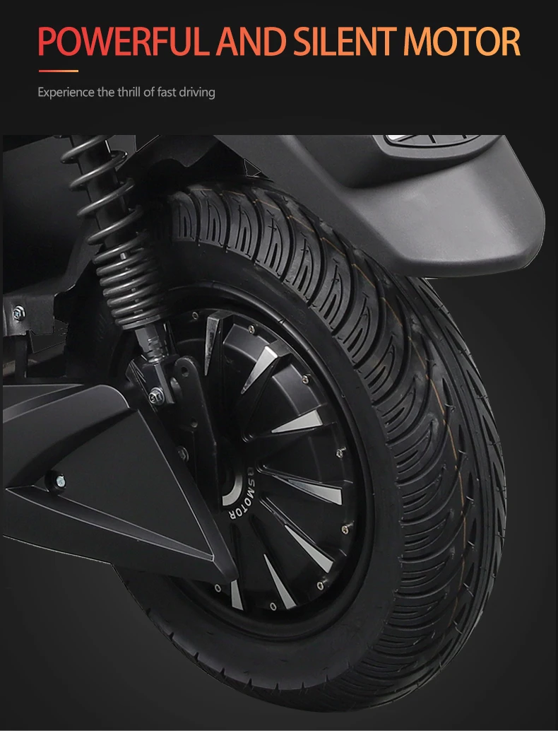 72v T9  Streetbikes Racing Electric Motorcycle 125 CC 85KM/H