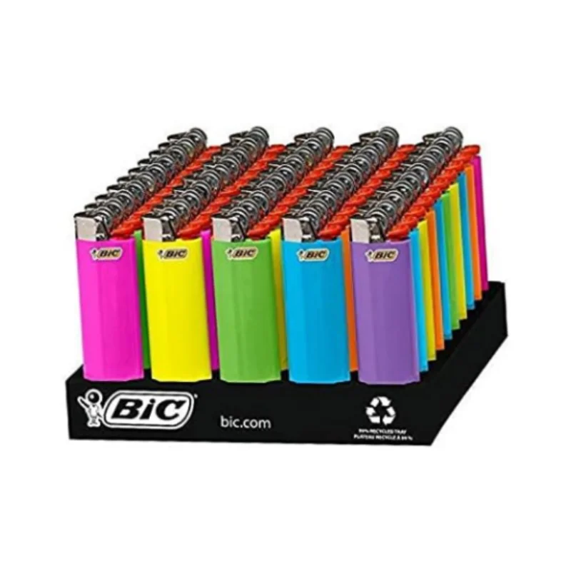 Bic Классическая сигарета разных цветов 50 Count Франция большая Макси J26 зажигалка
