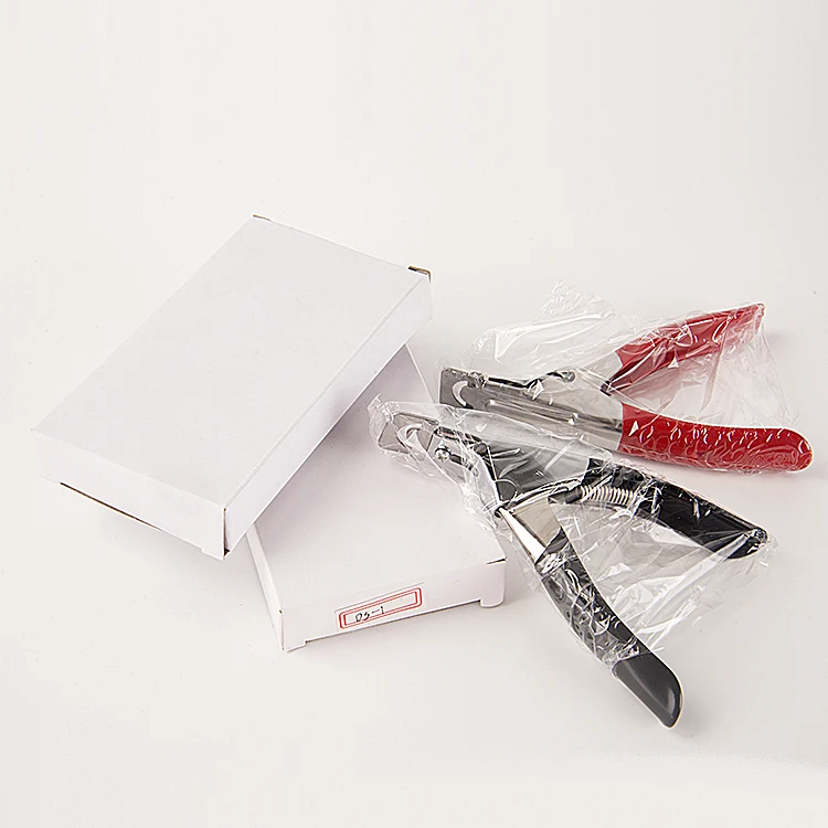 Red/Black Color  nail tip cutters false nail cutters acrylic gel nails the edge clipper