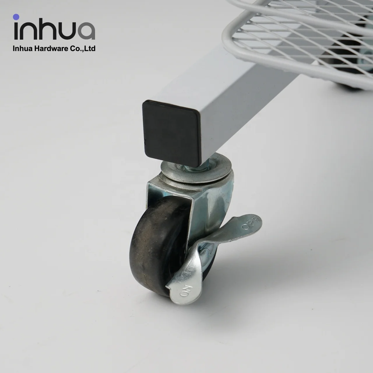 
Amazon hot sale rolling storage rack three layers removable storage cast household and kitchen cart 