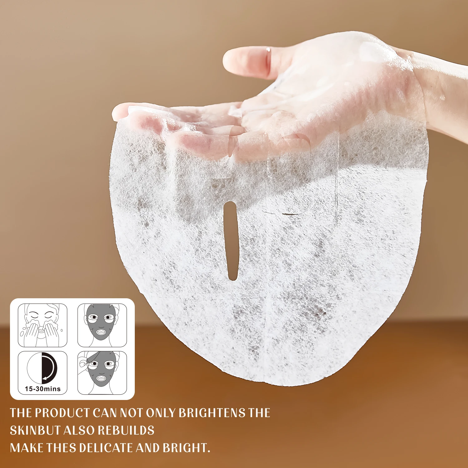 Wholesale Factory Natural Hydrating Facial Mask Sheet Beauty Skin Hydro Gel Whitening 24k Gold Collagen Face Mask