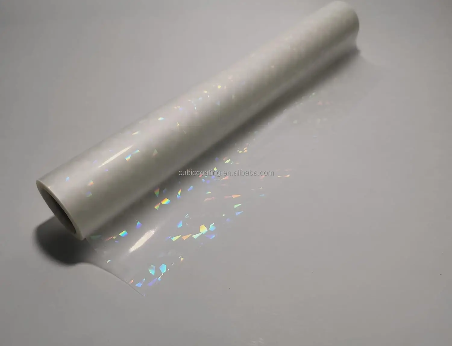 Holographic Rainbow Film For Lamination 3d Effect Glossy Self Adhesive Film Cold Laminating