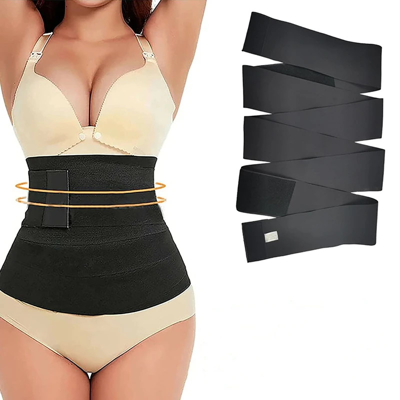 Women Tummy Bandage Corset Slimming Stomach Belly Wrap Band Trimmer Body Shaper Waist Trainer Vendor