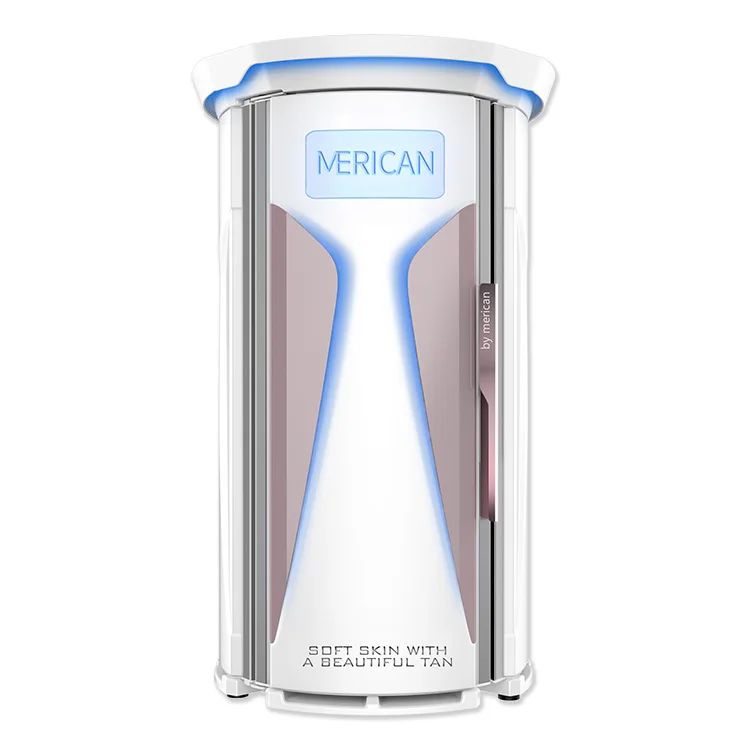 Professional Stand up Solarium Tanning Machine Fast Bronzing for Tanning Salon Commercial