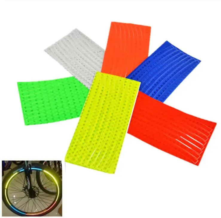 reflective bike frame sticker