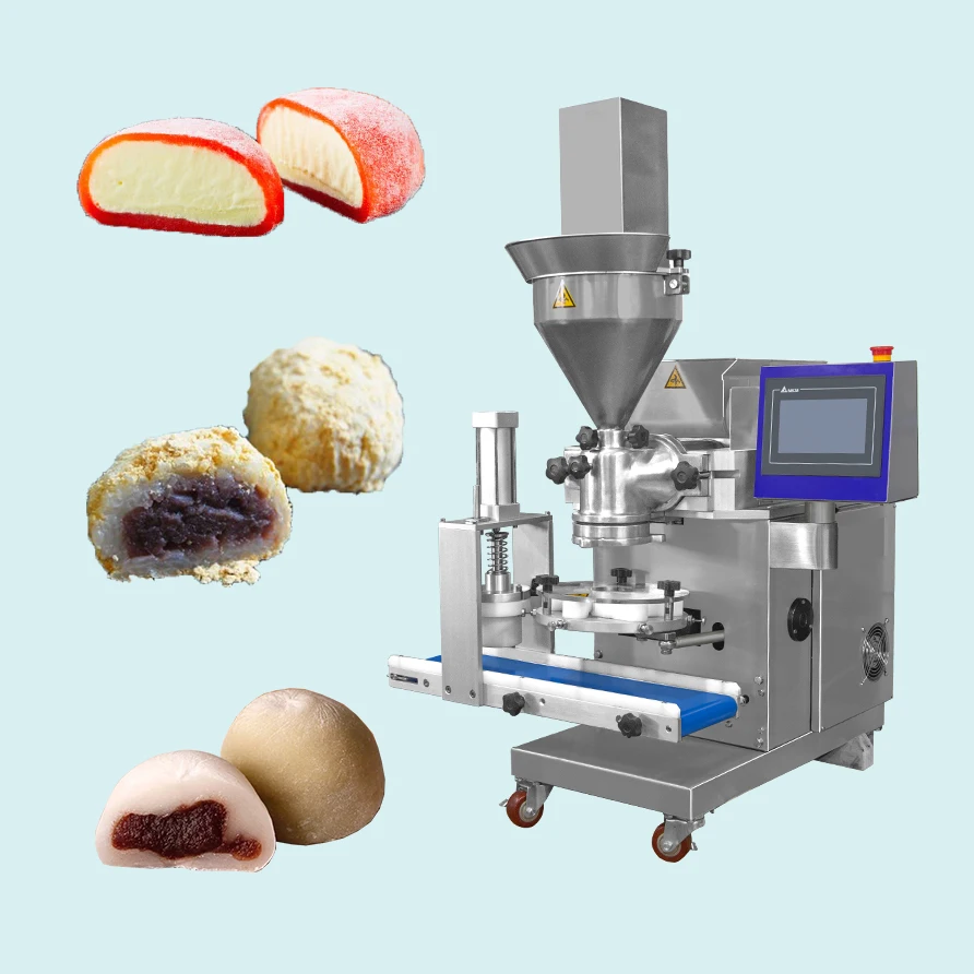 Automatic korean rice cake making machine glutinous mochi cheese rice cake machine
