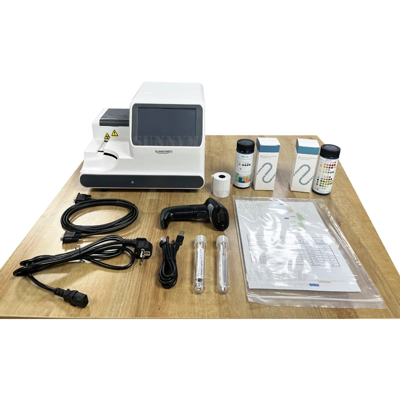 SY-B196_Vet High Quality Handheld Veterinary Urine Analyzer Test 500t/h 7 Inch Touch Screen
