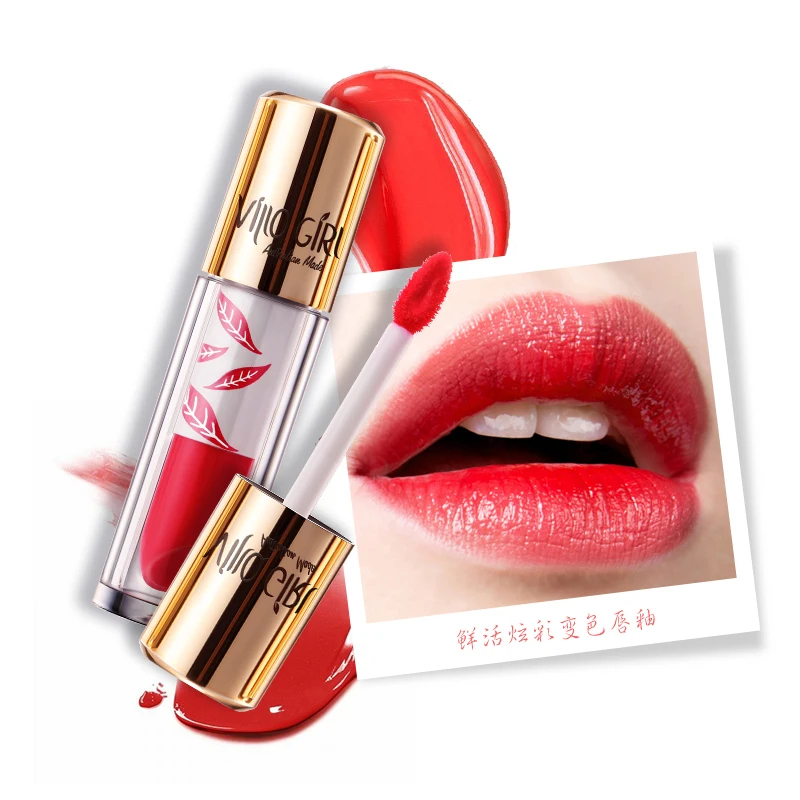 
High quality pearlescent liquid lipstick customized private label 