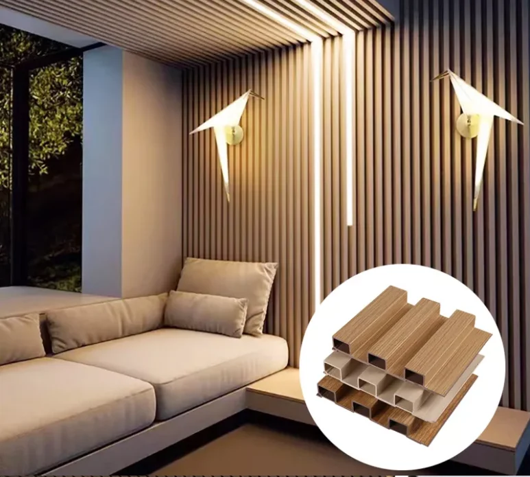 Garden Composite Decking Outdoor WPC Decking High Quality Wood Plastic Composite Decking